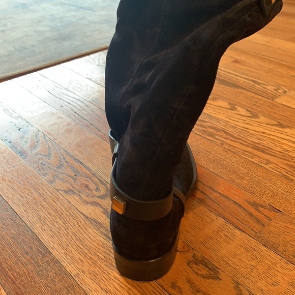 Stuart Weitzman black suede boots- women’s Casey - Picture 4 of 5